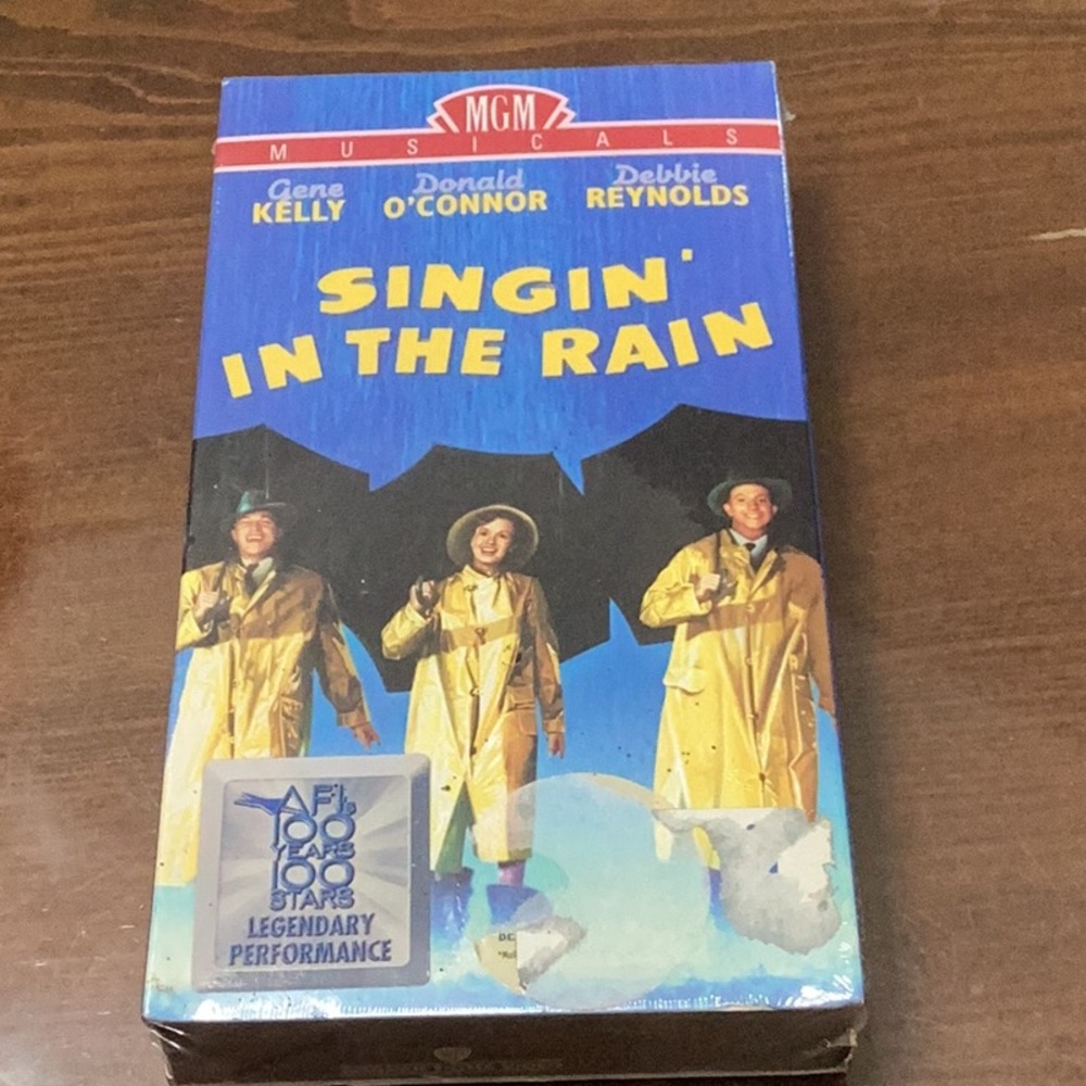 VHS movie MGM sealed unopened Singing in the Rain